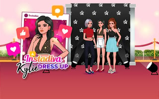 Instadiva Kylie Dress Up game cover