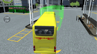 Intercity Bus Driver 3d