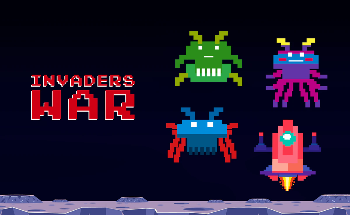 Play Invaders War — free online Monster game