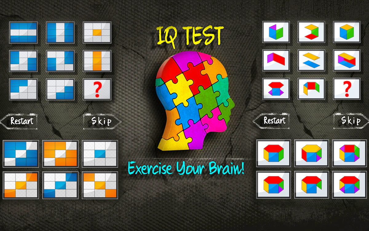 Play IQ Test - Brain Training — free online Trivia game