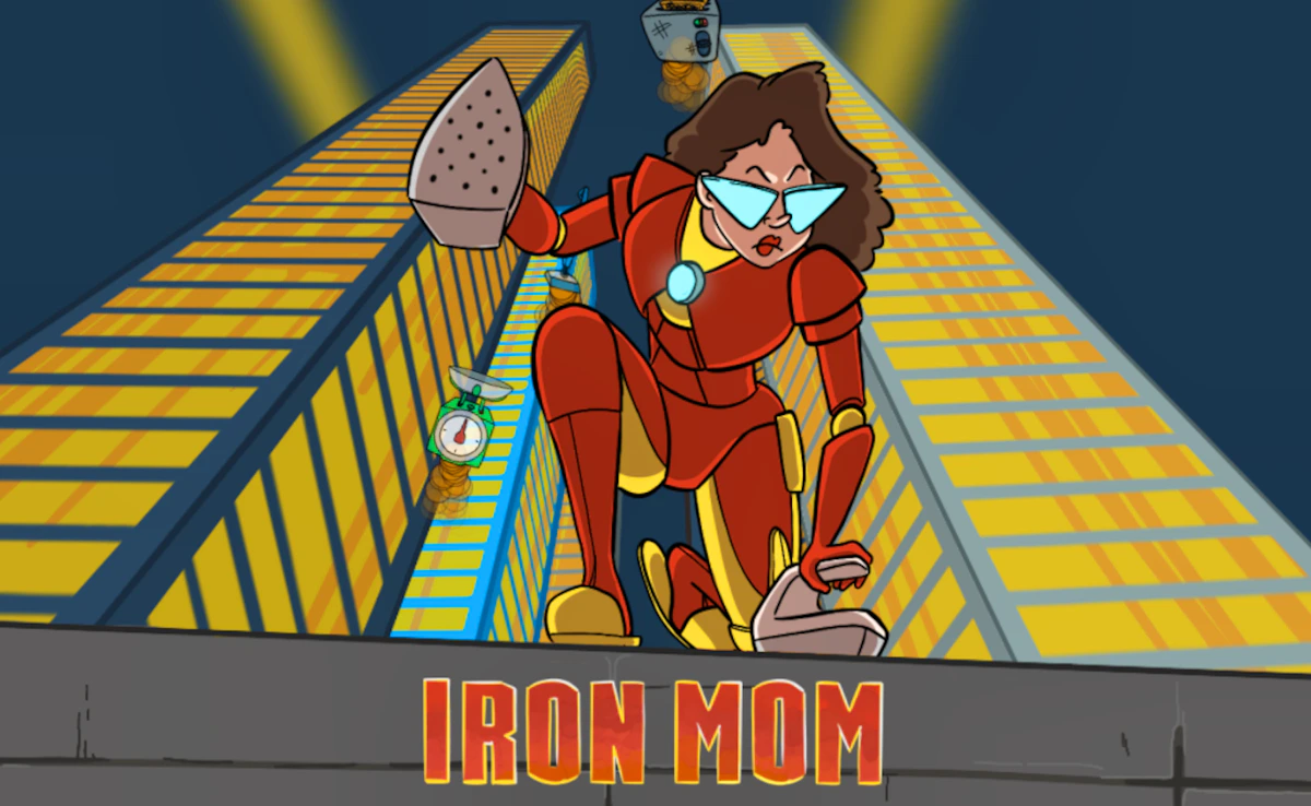 Play Iron Mom — free online Fun game