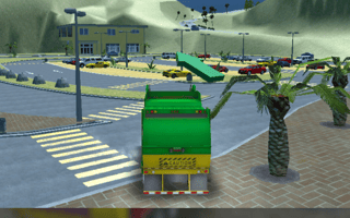 Island Clean Truck Garbage Sim game cover