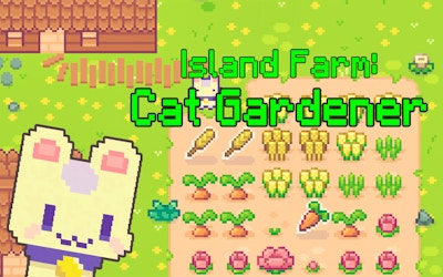 Island Farm Cat Gardener game