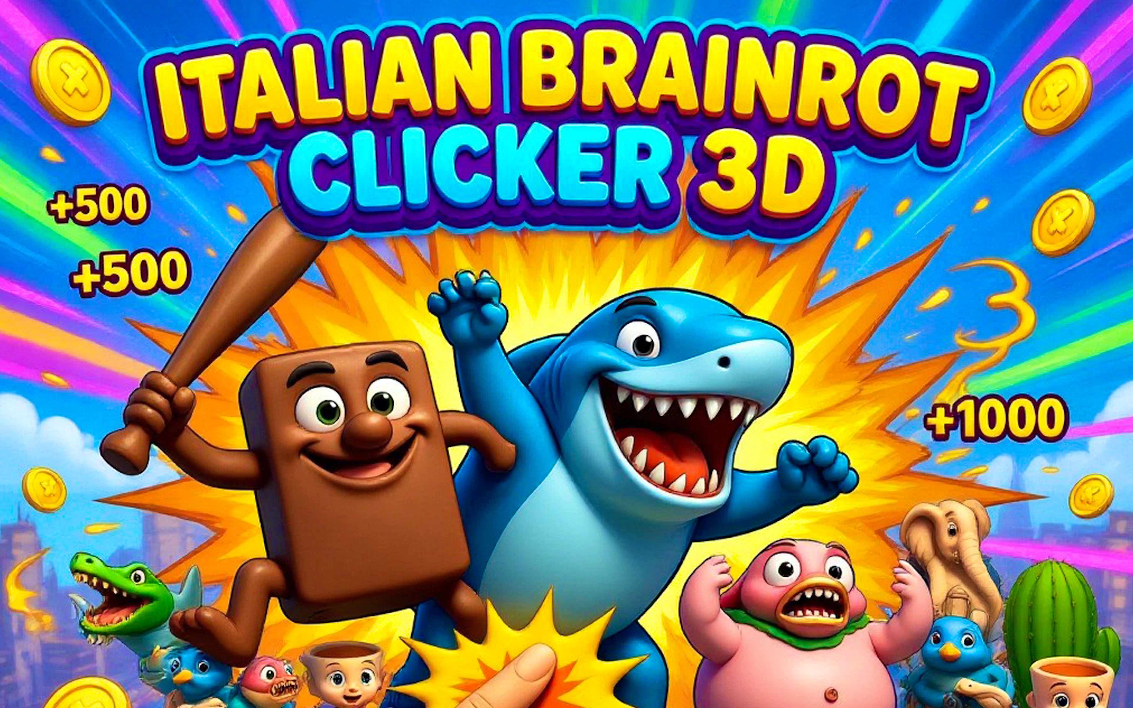 Italian Brainrot Clicker 3D