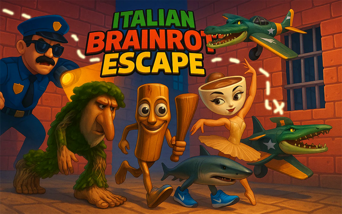Play Italian Brainrot Escape — free online Escape game