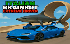 Italian Brainrot Extreme Driver — free online game