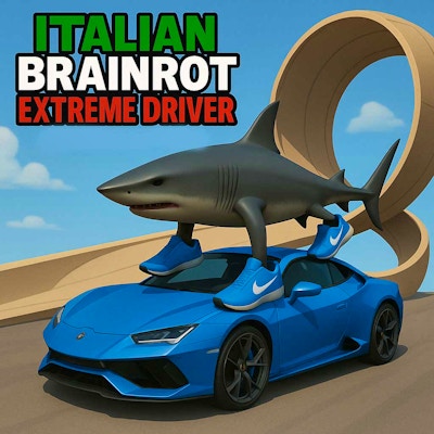 Italian Brainrot Extreme Driver By Gamepix