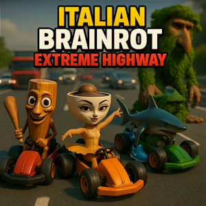 Italian Brainrot Extreme Highway Thumbnail