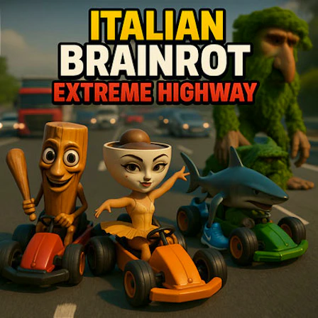 Italian Brainrot Extreme Highway game thumbnail