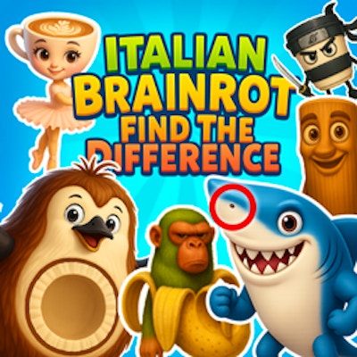 Italian Brainrot: Find the Difference By Gamepix