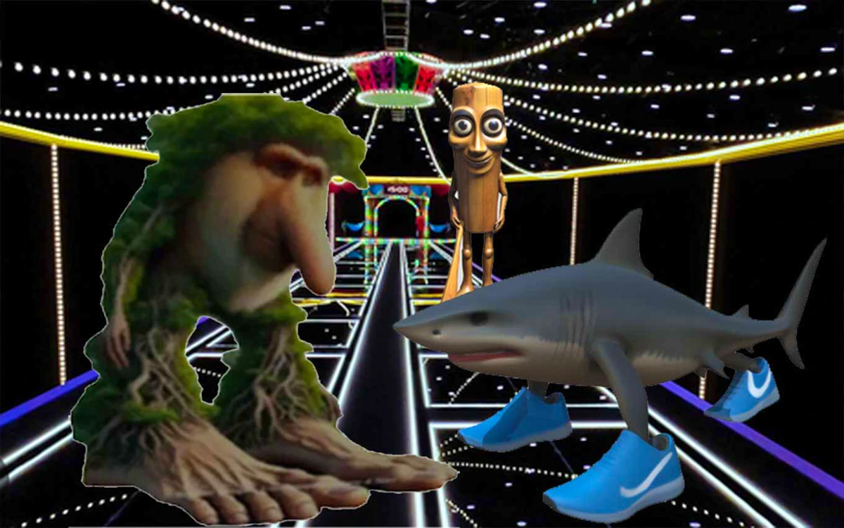 Play Italian Brainrot Fragile Bridge Squid — free online Casual game