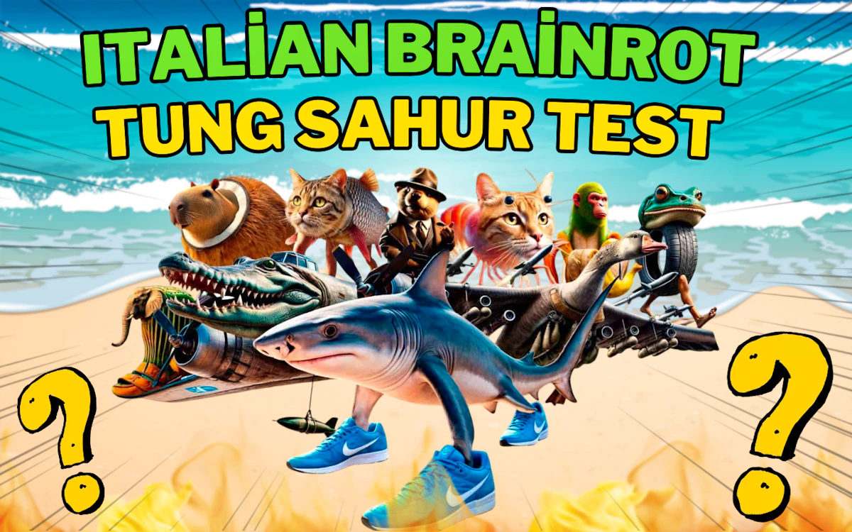 Play Italian Brainrot Tung Sahur — free online Trivia game