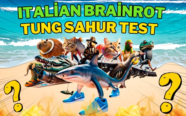 Italian Brainrot Tung Sahur Test