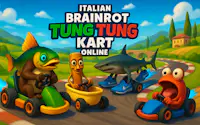 Italian Brainrot Tung Tung Kart Online