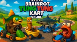 Italian Brainrot Tung Tung Kart Online