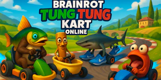 Italian Brainrot Tung Tung Kart Online thumbnail