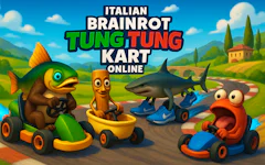 Italian Brainrot Tung Tung Kart Online