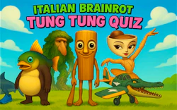 Italian Brainrot tung Tung Quiz