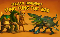 Italian Brainrot Tung Tung Tug War