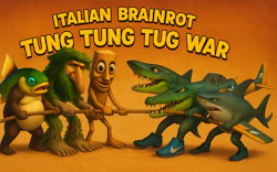 Italian Brainrot Tung Tung Tug War