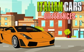 Italian Cars Differences game cover