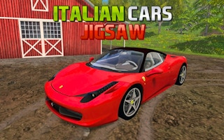 Italian Cars Jigsaw game cover