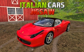 Italian Cars Jigsaw