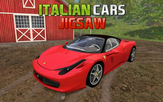 Italian Cars Jigsaw game cover