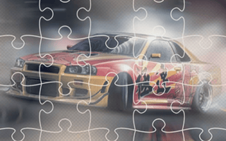 Japanese Racing Cars Jigsaw game cover