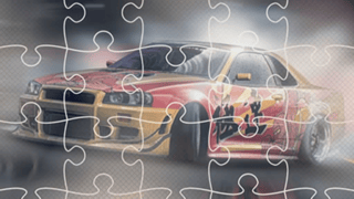 Japanese Racing Cars Jigsaw