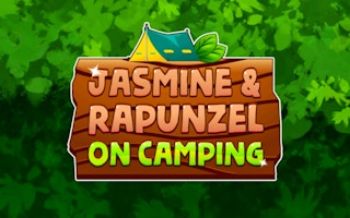 Jasmine & Rapunzel On Camping game cover