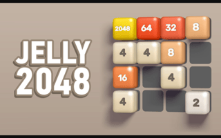 Jelly 2048 game cover