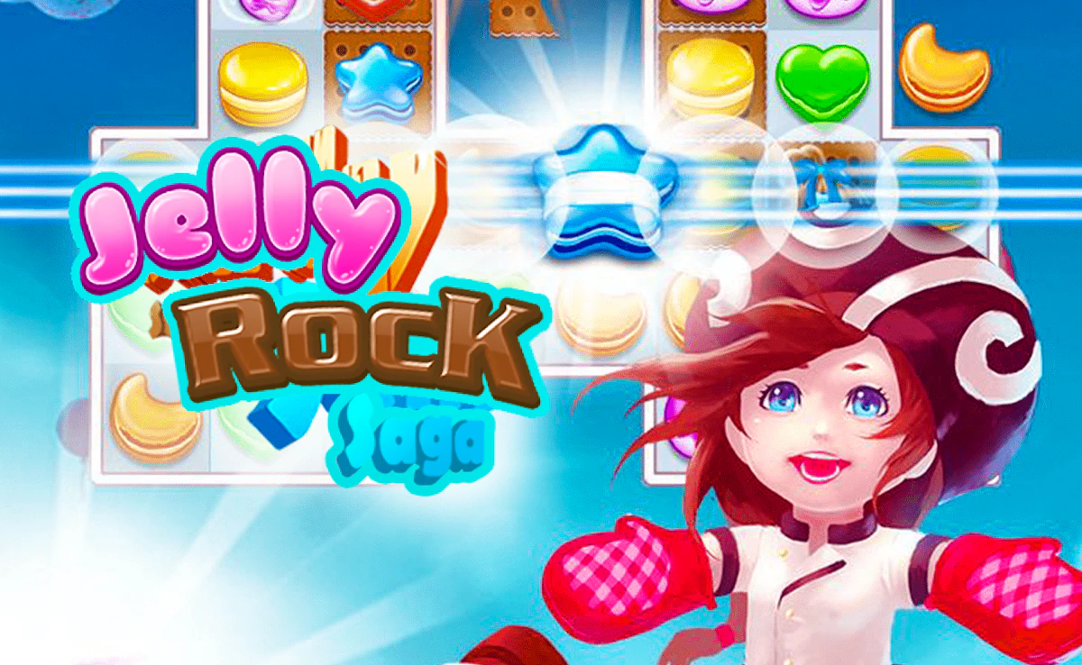 Play Jelly Rock Saga — free online Match 3 game