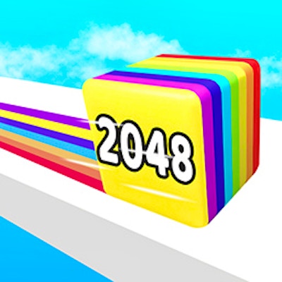 Jelly Run in 2048 By Gamepix