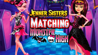 Jenner Sisters Matching Monster High