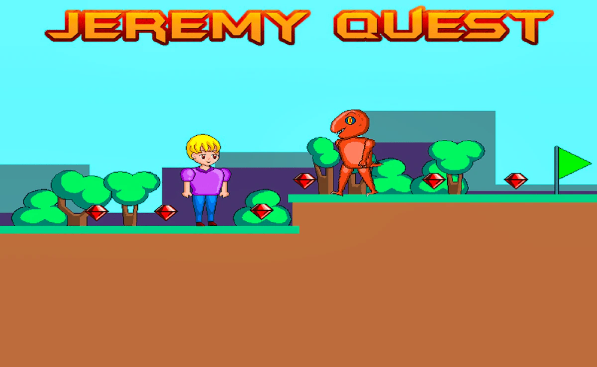Play Jeremy Quest — free online Dinosaur game