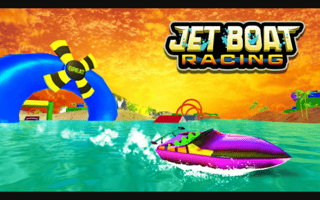 Jet Boat Racing game cover