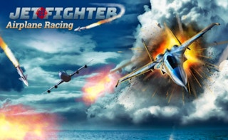 Jet Fighter Airplane Racing