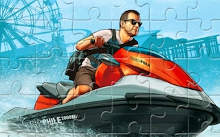 Jet Ski Puzzle game cover