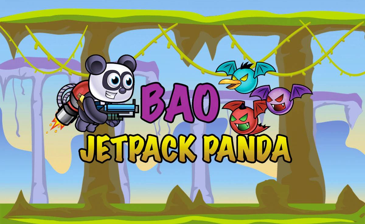 Play JetPack Panda Bao — free online Adventure game