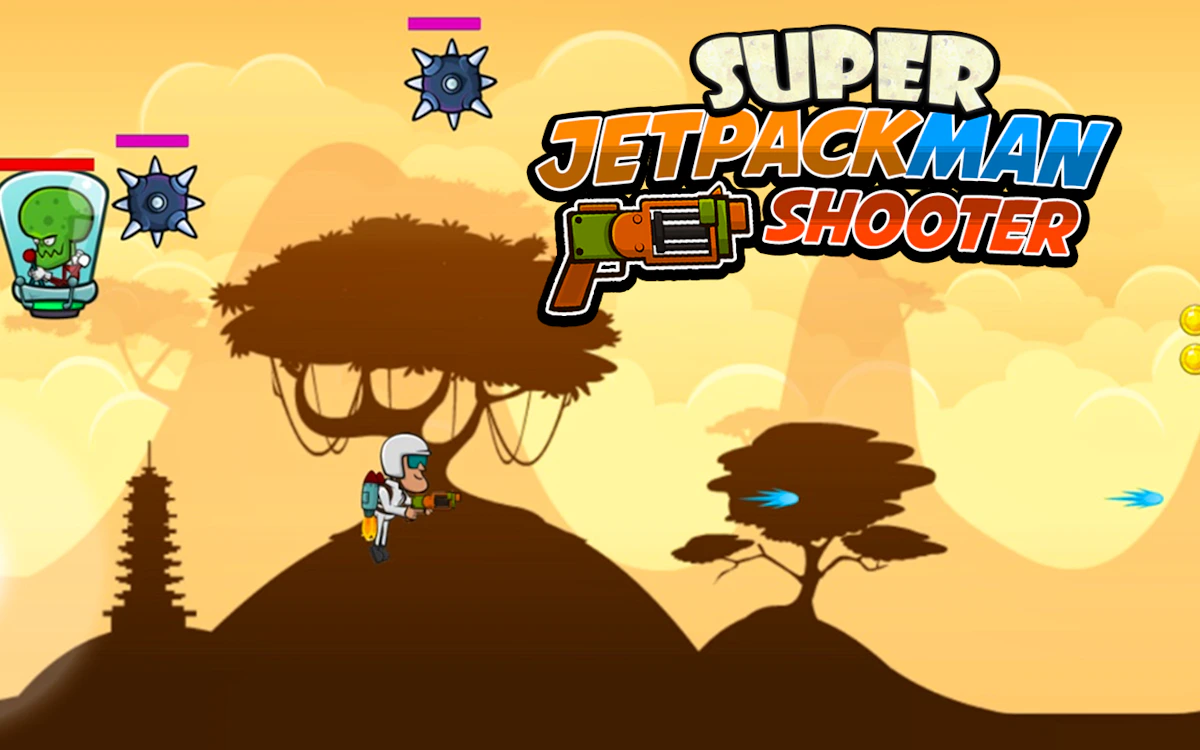 Play Super Jetpackman Shooter — free online Shooter game