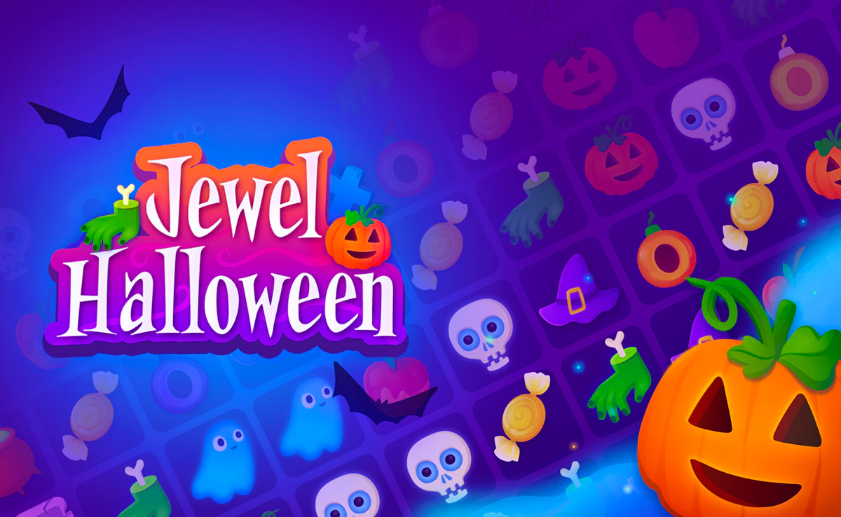 Play Jewel Halloween — free online Monster game