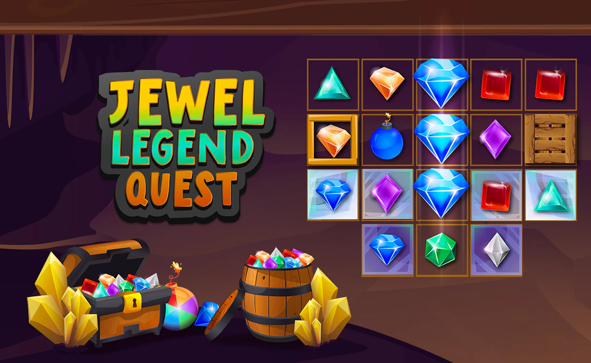 Play Jewel Legend Quest — free online Jewel game