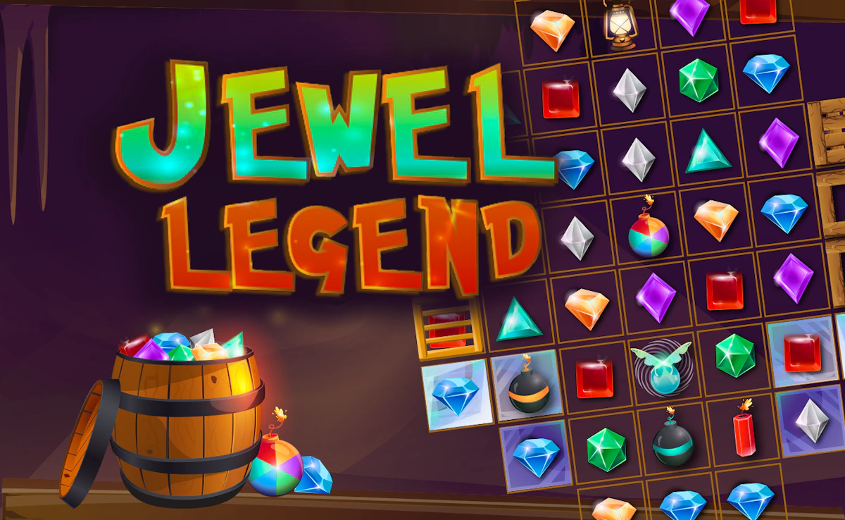 Play Jewel Legend — free online Bejeweled game