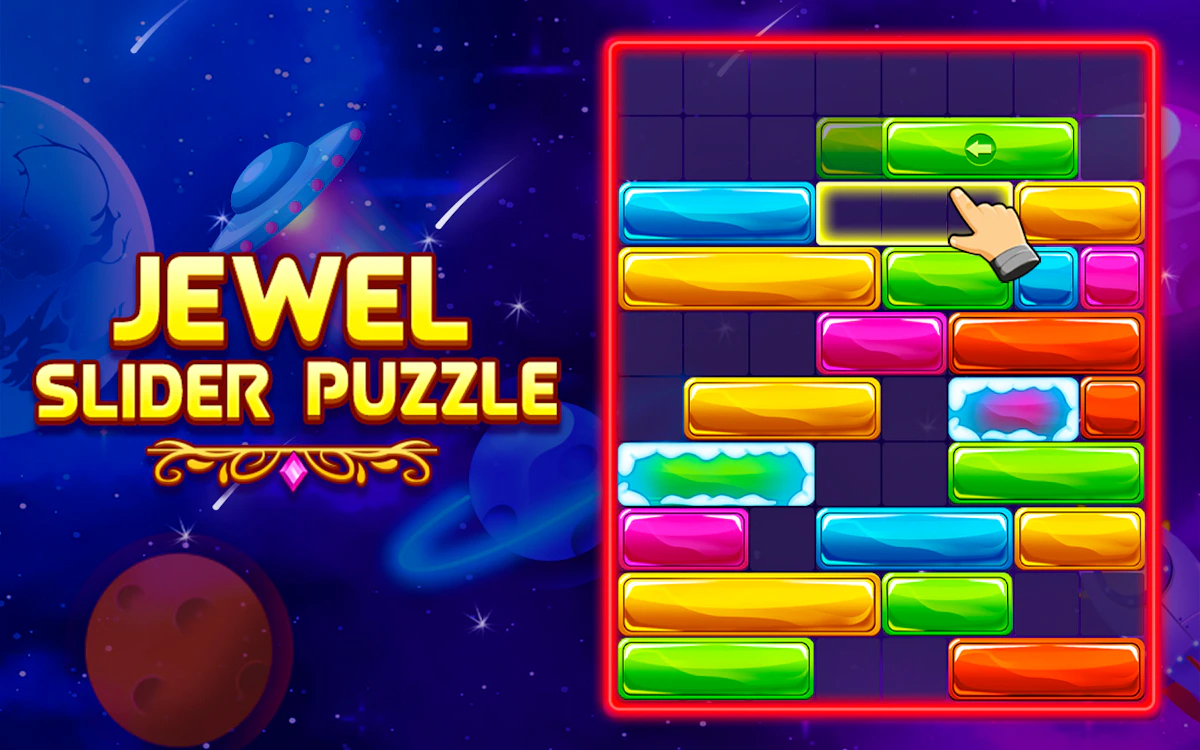 Play Jewel Slider Puzzle — free online Block game
