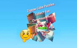 Jigsaw Cube Puzzles Collect Fun Christmas Images