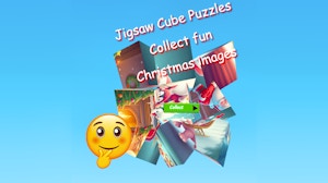 Image for Jigsaw Cube Puzzles Collect Fun Christmas Images