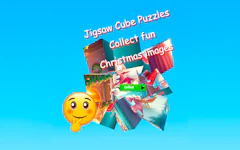 Jigsaw Cube Puzzles Collect Fun Christmas Images