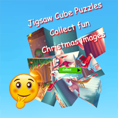 Jigsaw Cube Puzzles Collect Fun Christmas Images By Gamepix