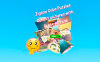 Jigsaw Cube Puzzles Collect Pictures with Cute Kittens